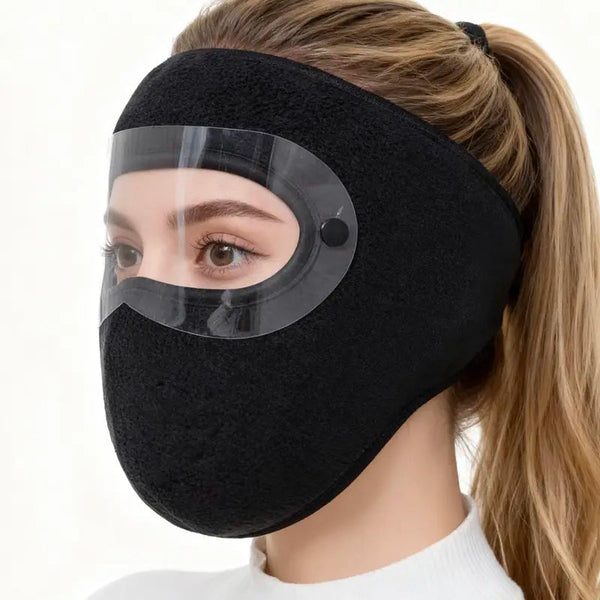 FrostSchutz™ Warme Fleece-Gesichtsmaske mit Visier