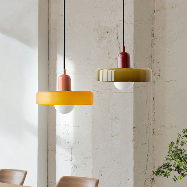 NordicGlass | Skandinavische Pendelleuchte | Hochwertiges Glasdesign | Warmes, diffuses Licht