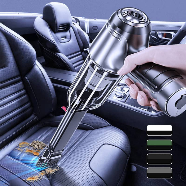 VacMaster™ | Kabelloser Autostaubsauger | Leistungsstark | Doppelte Saugkraft | Lange Akkulaufzeit