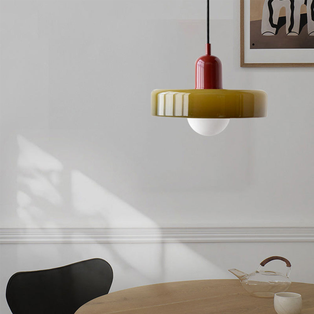 NordicGlass | Skandinavische Pendelleuchte | Hochwertiges Glasdesign | Warmes, diffuses Licht