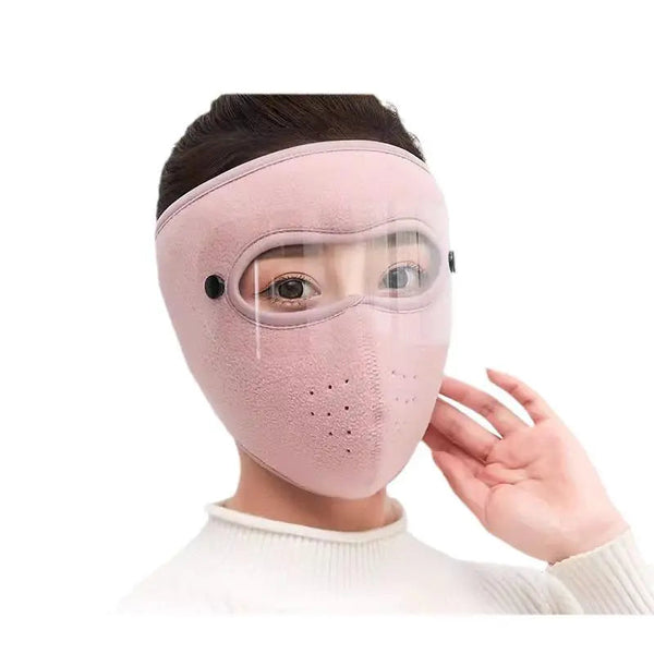 FrostSchutz™ Warme Fleece-Gesichtsmaske mit Visier