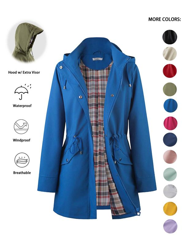 RegenSchild™ Eleganter, wetterfester Outdoor-Mantel