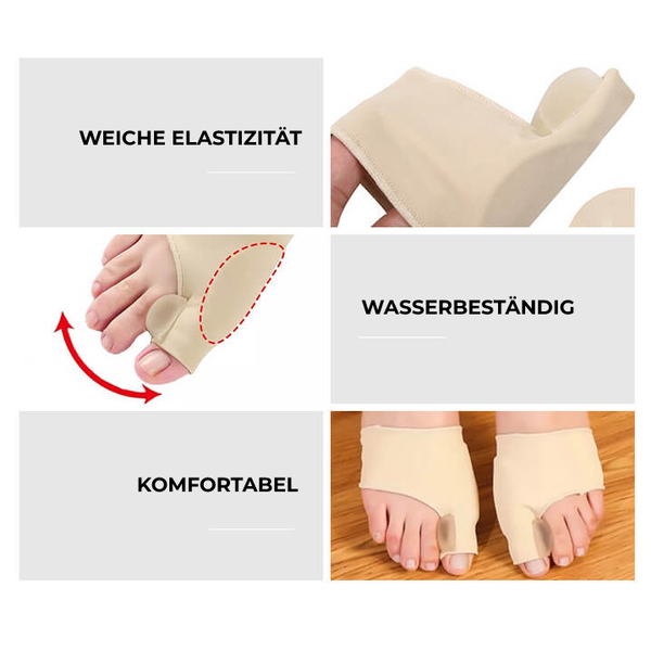 AlignToes™ - Bequeme Zehenunterstützung für gesunde und schöne Füße!
