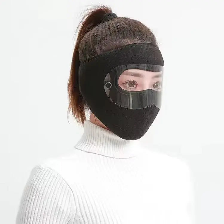 FrostSchutz™ Warme Fleece-Gesichtsmaske mit Visier