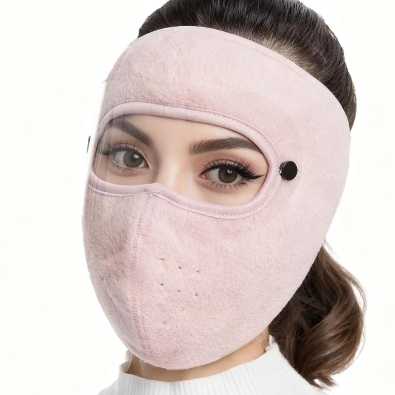 FrostSchutz™ Warme Fleece-Gesichtsmaske mit Visier