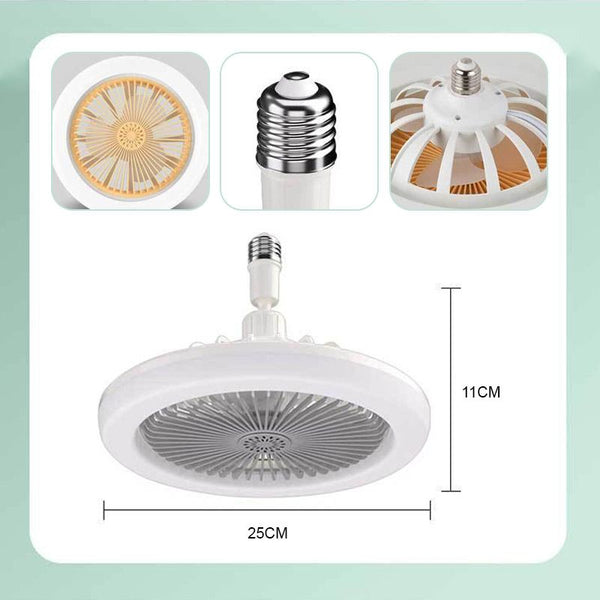 BreezeLite™ - 2 in 1 Aromatherapie LED Ventilatorlampe