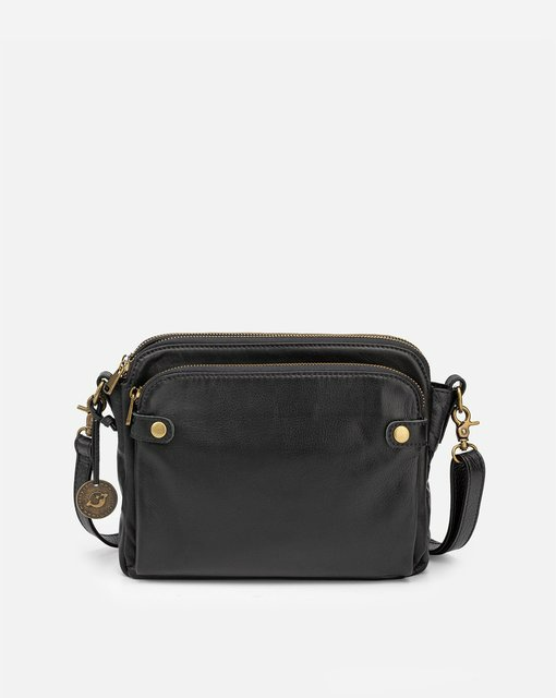Leder Crossbody Tasche