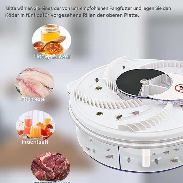 ZapAway™ – Sorgt für eine ruhige Umgebung durch leises Eliminieren von Fliegen