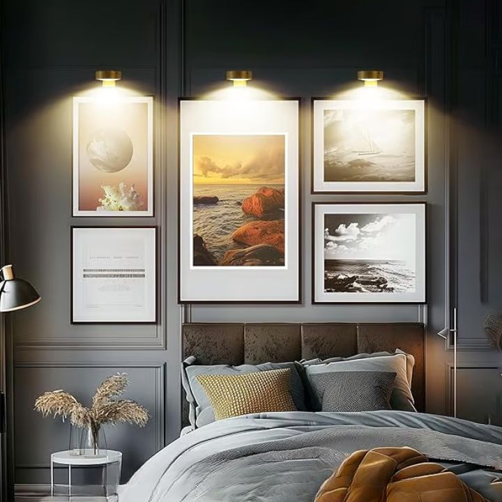 Bilderleuchte™ LED Wandleuchte | Dimmbar & Wiederaufladbar | 13 Modi | 1+1 Gratis