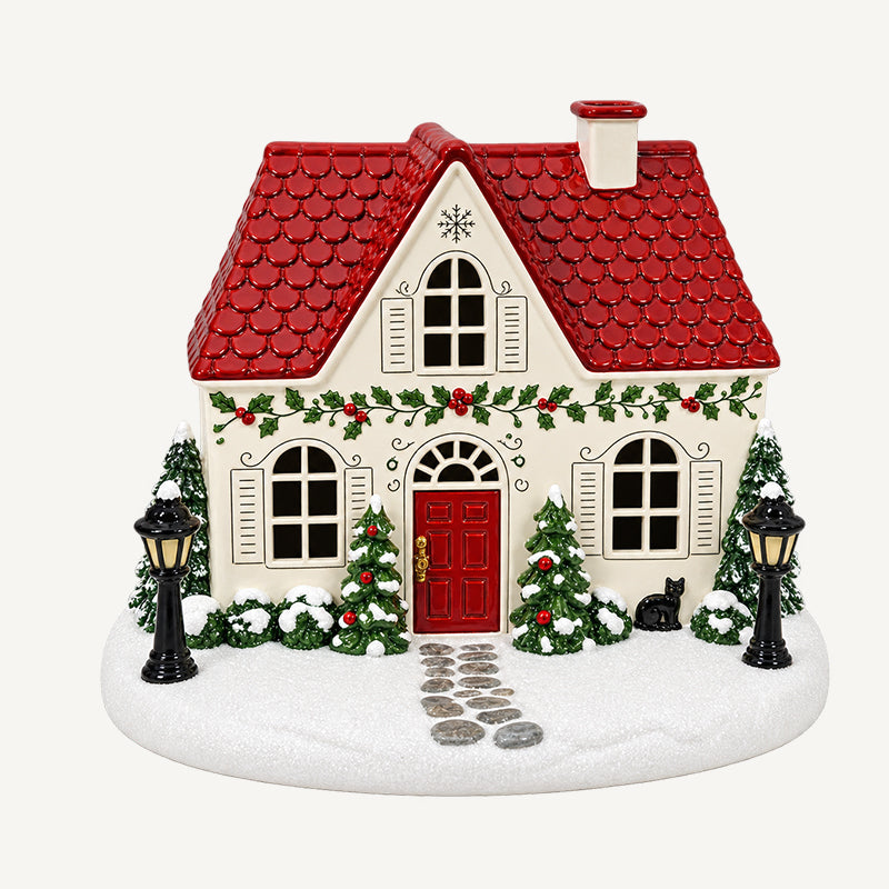 WeihnachtsZauber™ Weihnachtshaus mit Aroma-Diffusor