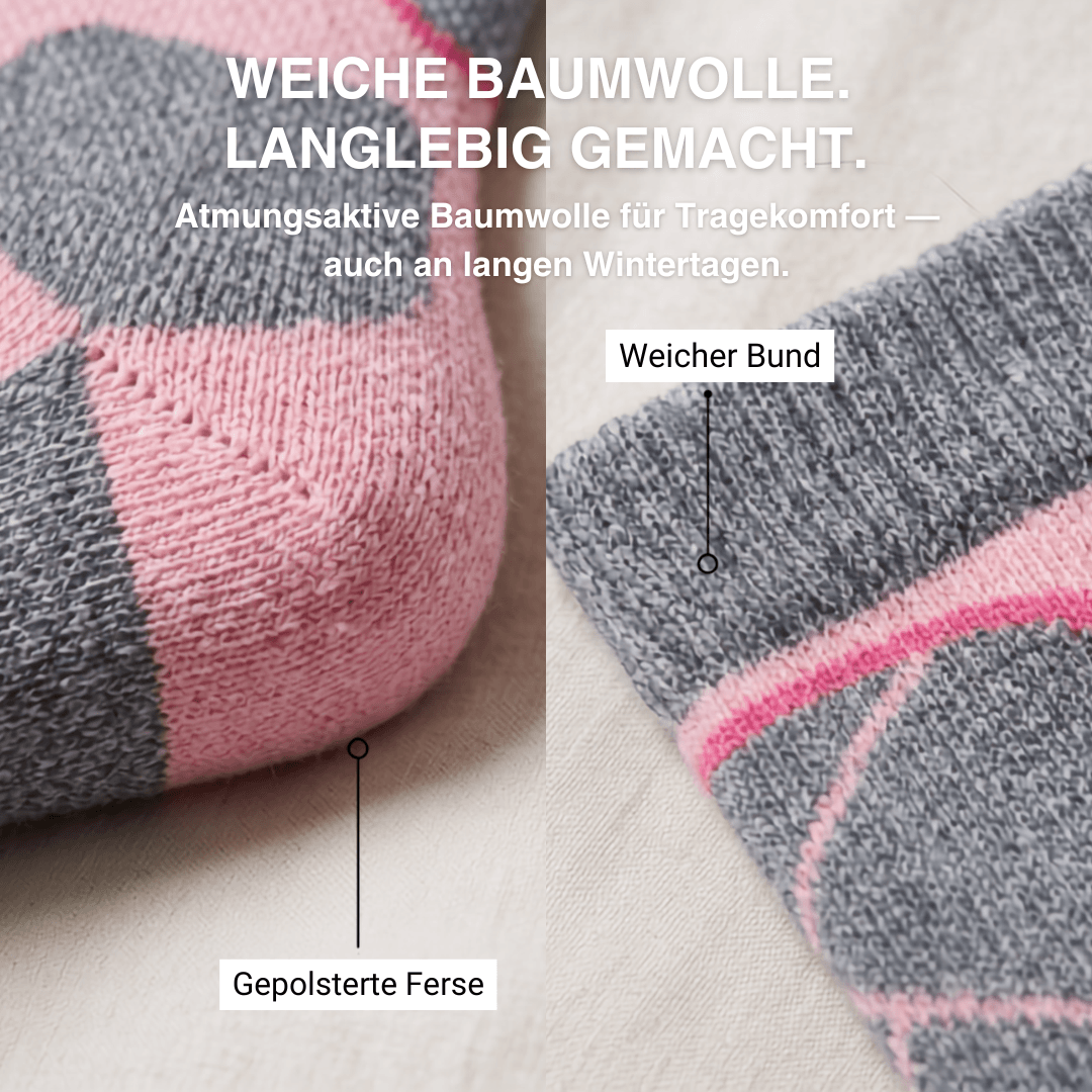 FußWärme™ Thermo-Heizsocken für kalte Wintertage