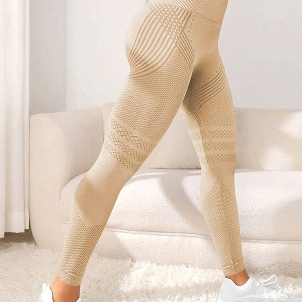 Damen Anti-Cellulite Leggings mit Po-Lift & High-Waist | Kaschiert Dellen optisch, formt Beine | Sport & Alltag, 1+1 Set