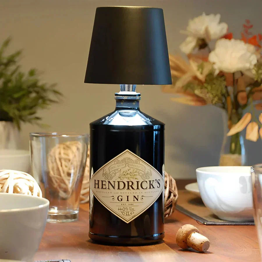 VinoGlow™ | USB-Ladung Touch Control Flaschenlampe mit stufenloser Dimmung für Schreibtisch oder Bar