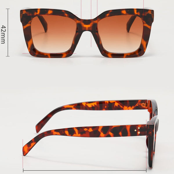 Mode Brille mit Schildpatt Rahmen