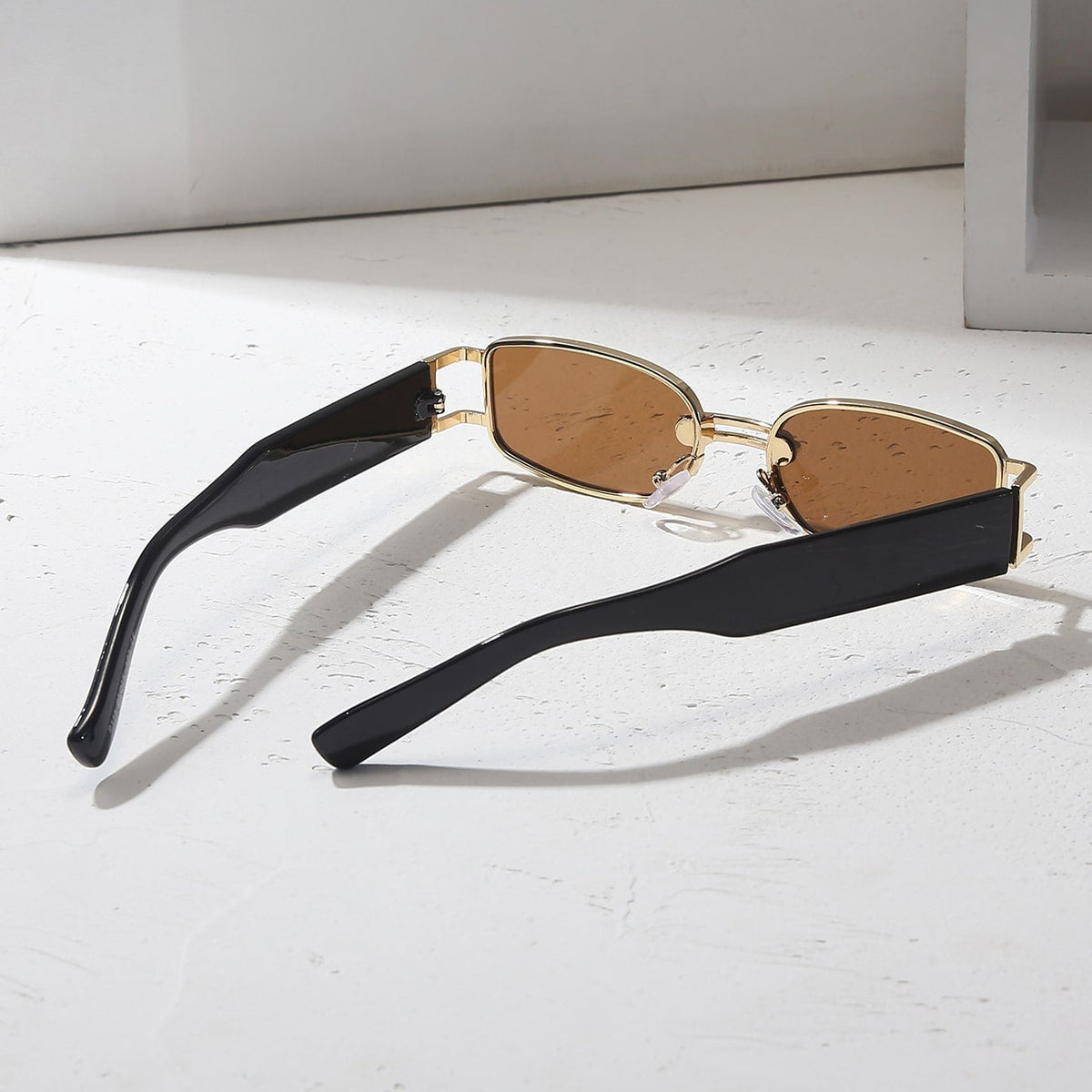 Mode Brille mit metallischem Rahmen