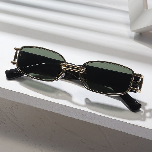 Mode Brille mit metallischem Rahmen