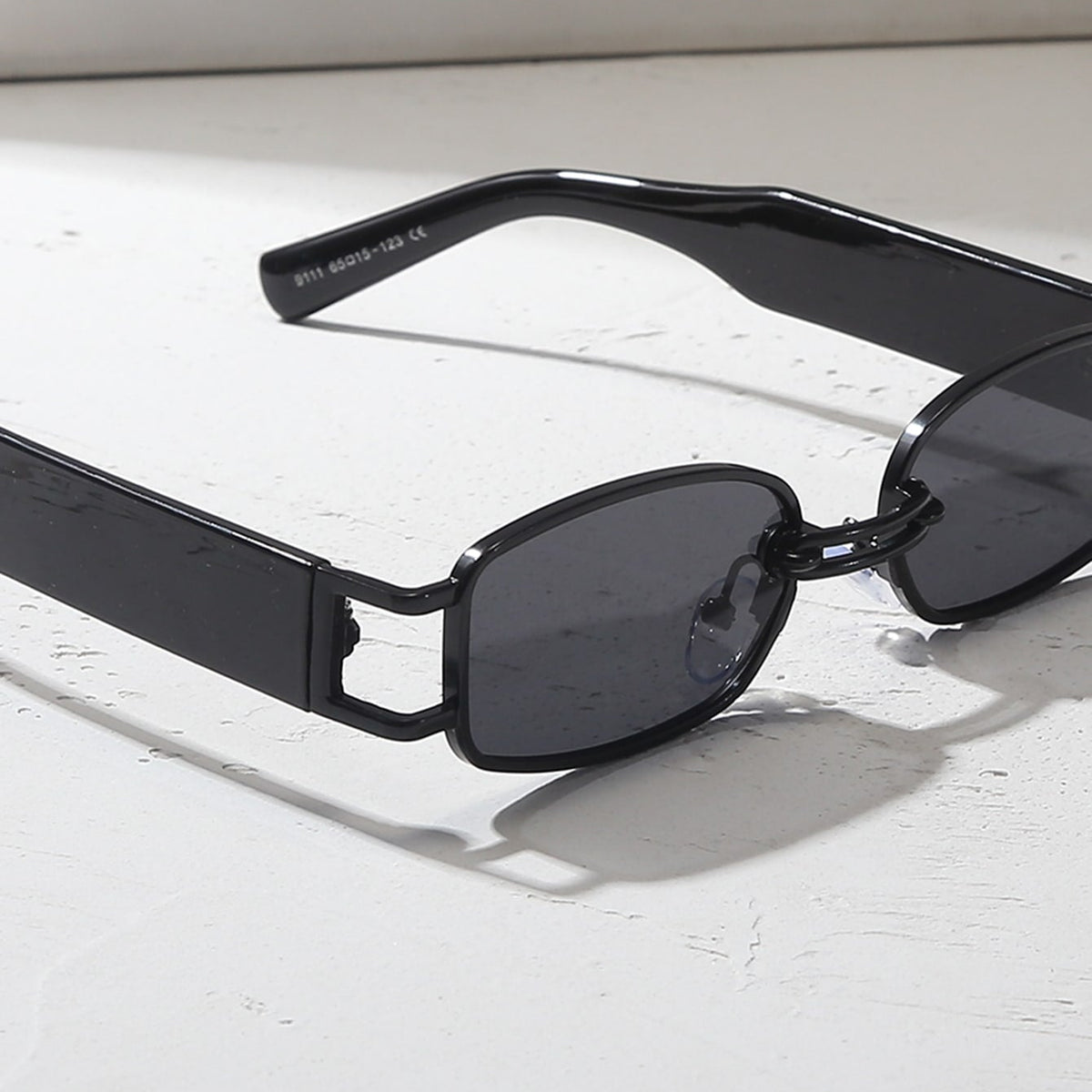 Mode Brille mit metallischem Rahmen