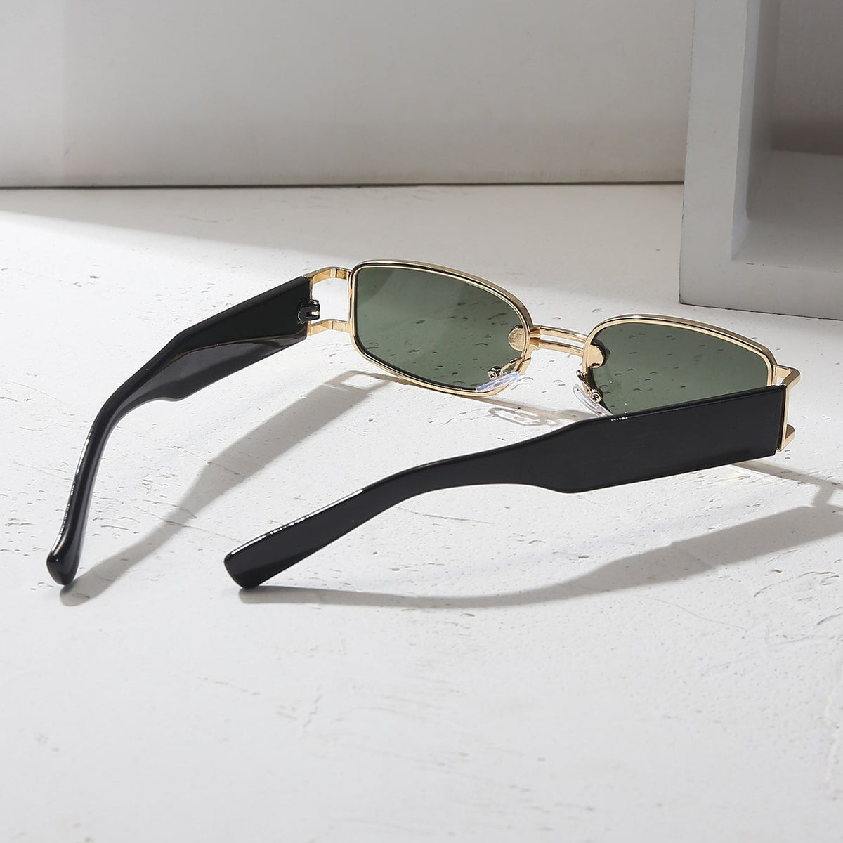 Mode Brille mit metallischem Rahmen