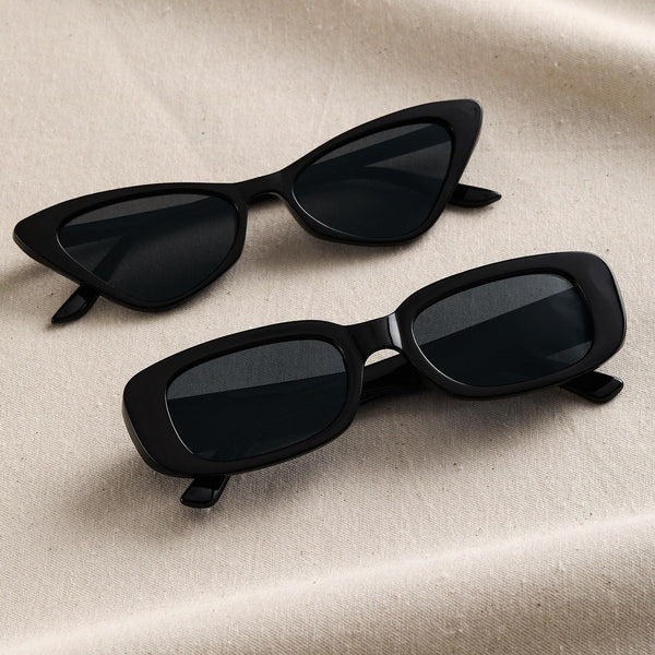 2 Paar Katzenaugen Sonnenbrille