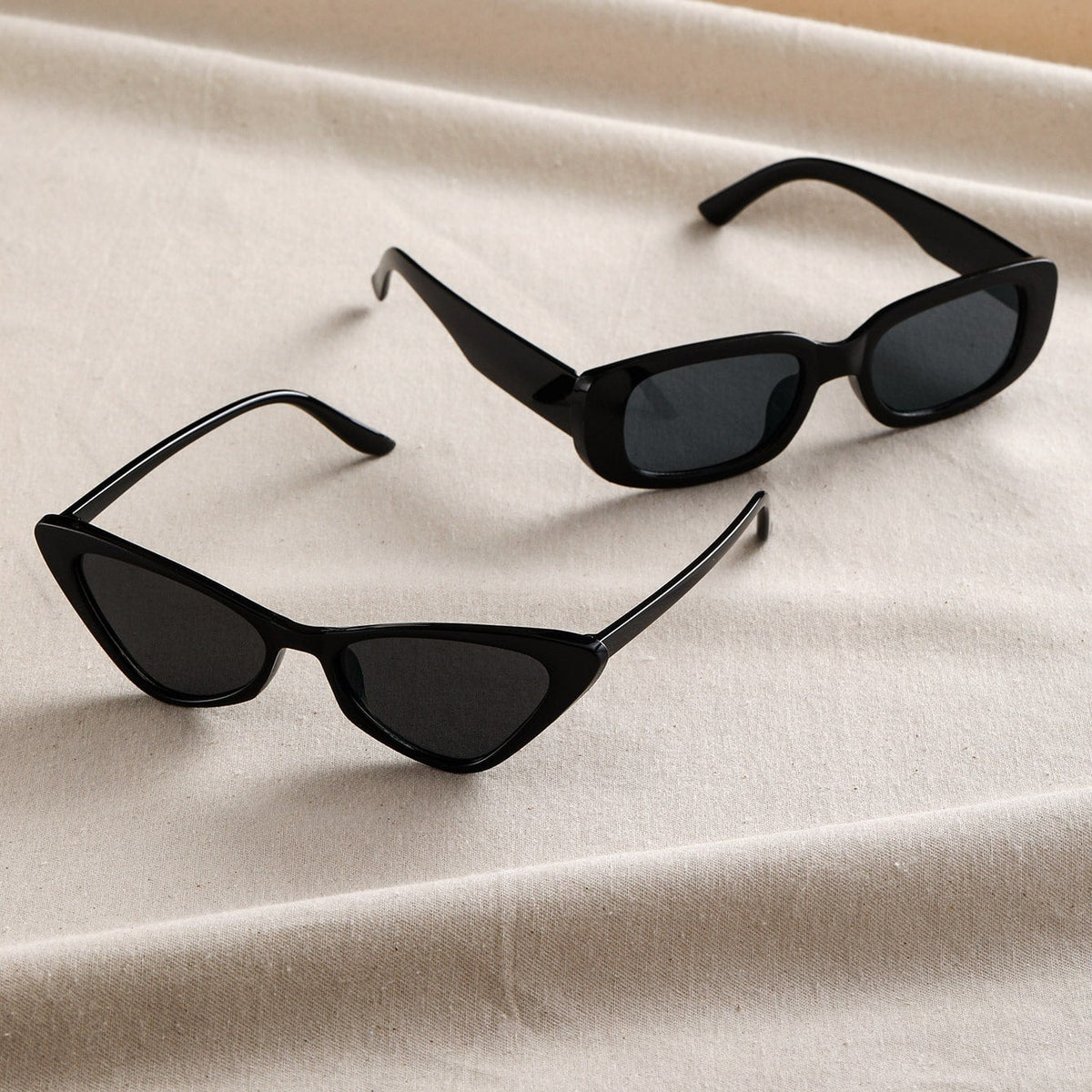2 Paar Katzenaugen Sonnenbrille