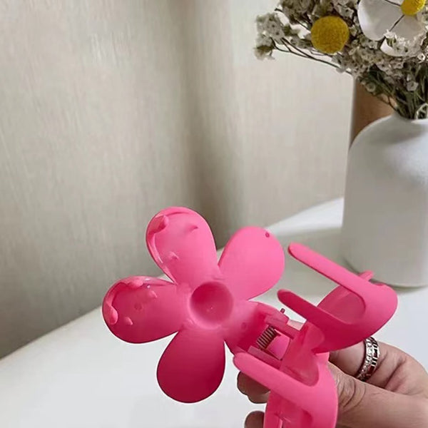 Haarklammer mit Blume Design
