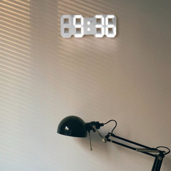 LumaPulse™ 3D LED Wanduhr – Verwandeln Sie Ihren Raum mit einem atemberaubenden, stimmungshebenden Leuchten
