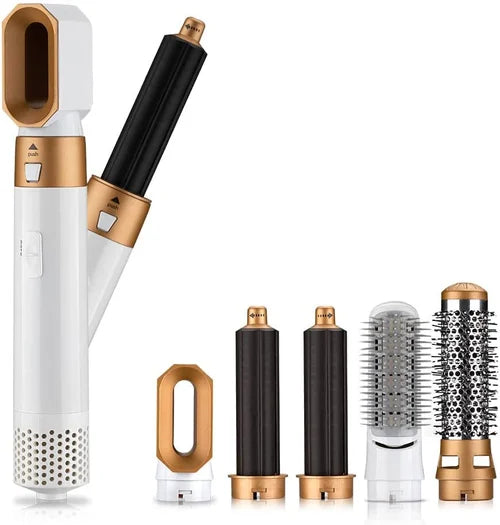 StyleMaster™ 5-in-1 Haarstyler | Locken & Glätten | Austauschbare Aufsätze | Keramikbeschichtung