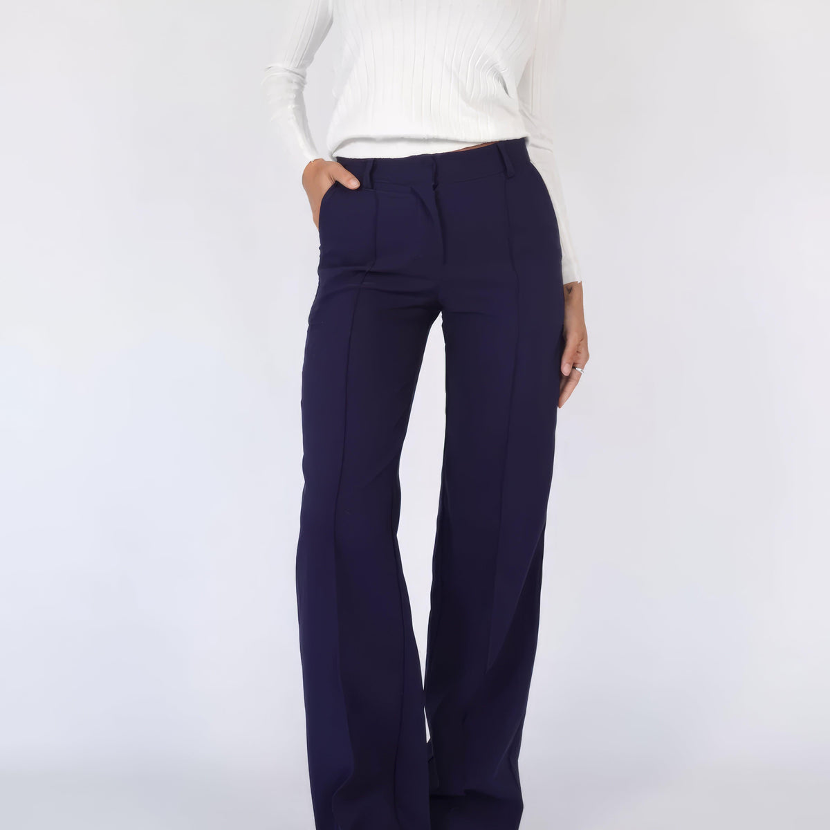 Sophia™ | Ausgestellte Hose mit hoher Taille