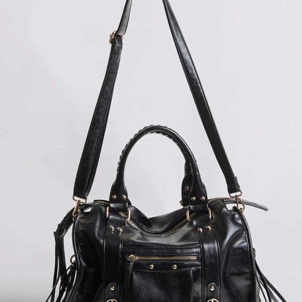 TaschenEleganz™ Stilvolle Damenhandtasche aus veganem Leder