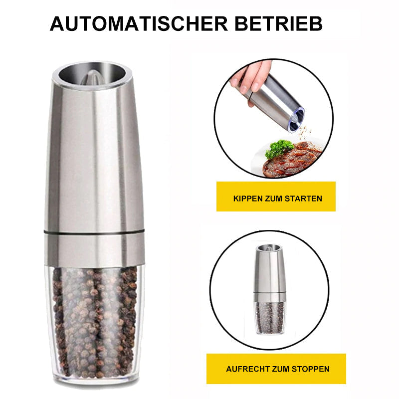 GraviGrind™ - Elektrische Salz- und Pfeffermühle