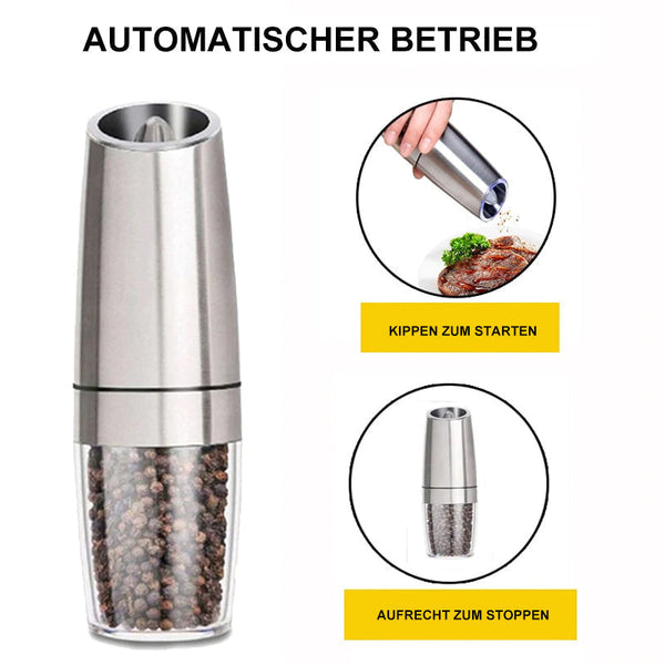GraviGrind™ - Elektrische Salz- und Pfeffermühle