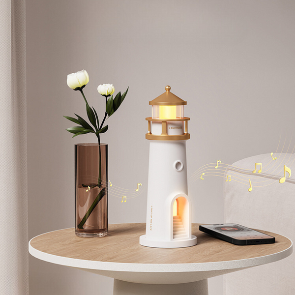 LunaBeam™ - Mondschein-Leuchtturm Projektionslampe Bluetooth-Lautsprecher