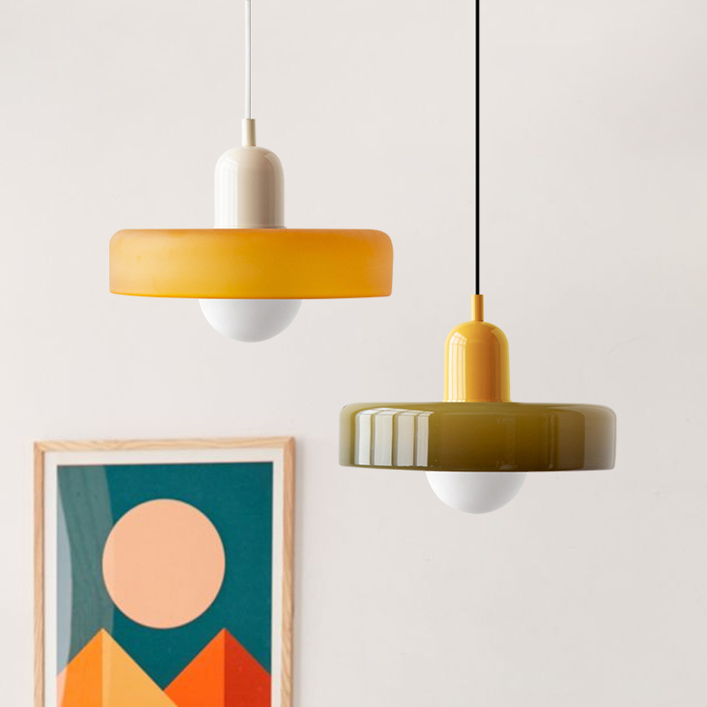 NordicGlass | Skandinavische Pendelleuchte | Hochwertiges Glasdesign | Warmes, diffuses Licht