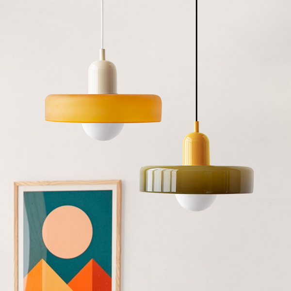 NordicGlass | Skandinavische Pendelleuchte | Hochwertiges Glasdesign | Warmes, diffuses Licht