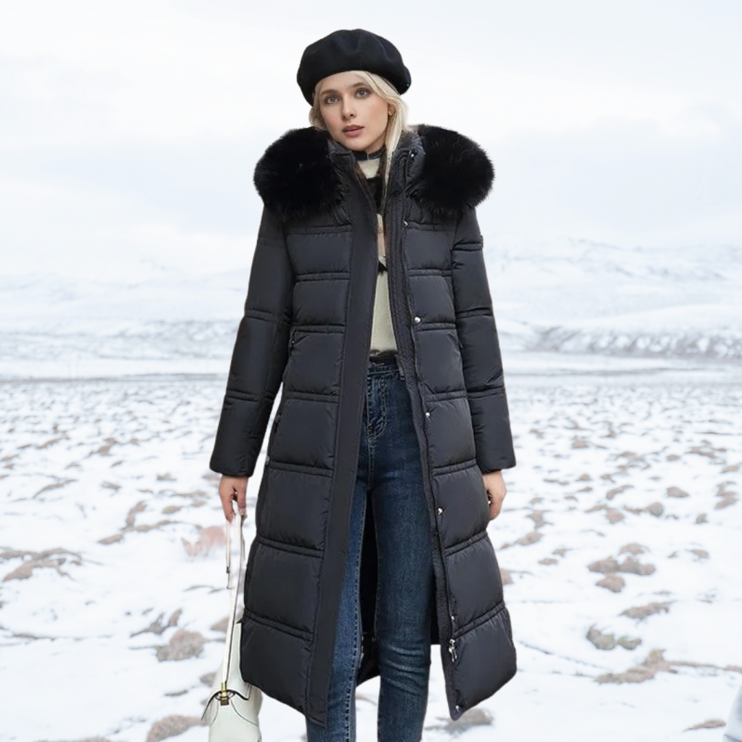 Lana® | Langer Wintermantel für Frauen