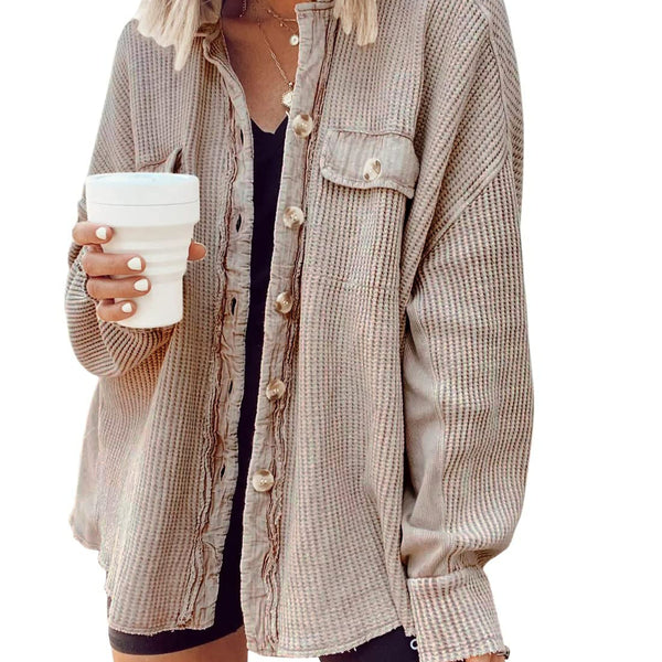 Margot™ Hemdjacke mit Knopfleiste