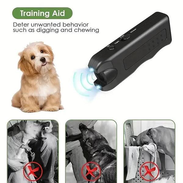 BarkGuard Tragbare Ultraschall-Hundeabwehr | Sicher & Tierfreundlich | Effektiv gegen Bellen & Angriffe