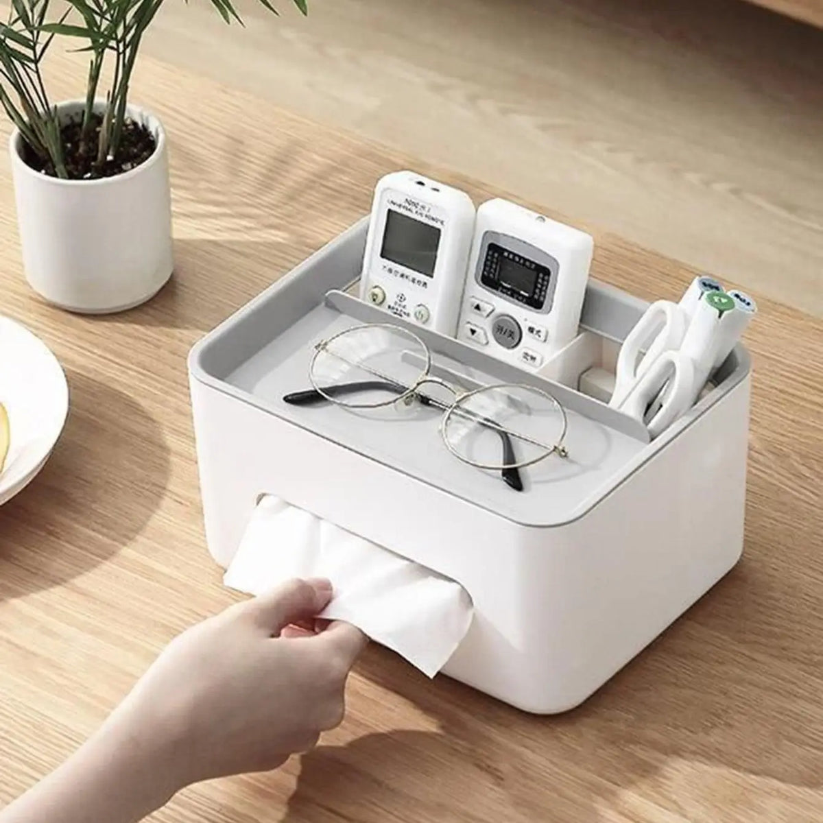 NeatBox™ - Multifunktionale Tissuehalter