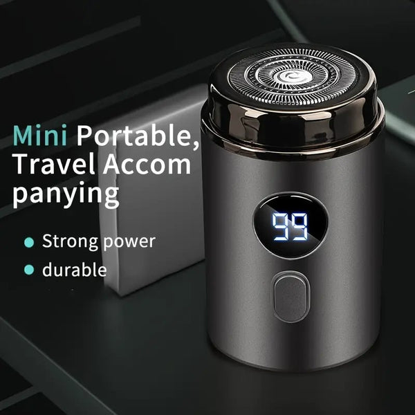 Trimster™ – Mini Tragbarer Elektrischer Rasierer | Wasserdicht | USB-Aufladung | Präzise & Schmerzfrei