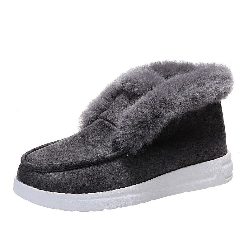 Jara™ Bequeme flauschige Stiefel