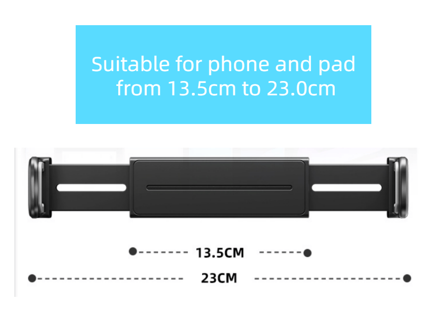 TabLock™ - Kopfstützen Tablet Halterung