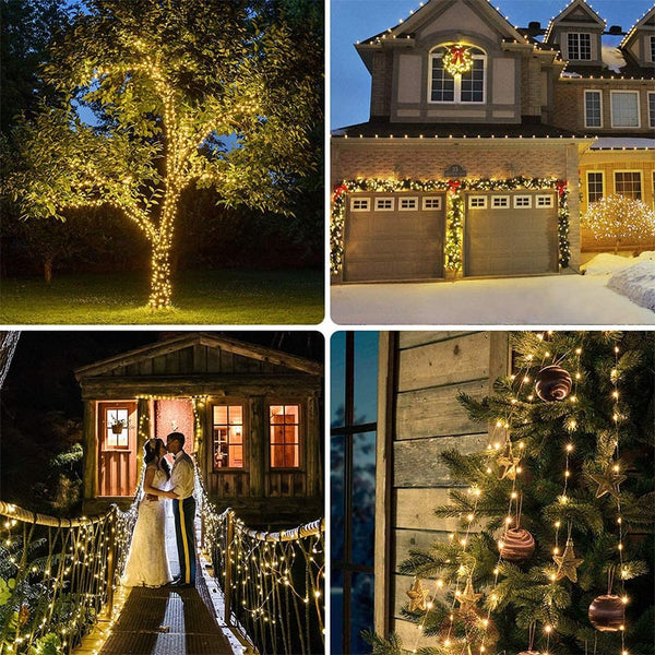 LuminaLuxe™ Kupferdrahtlichter – Schaffe Gemütliche Magie mit Mühelosem Glanz & Endlosem Charme
