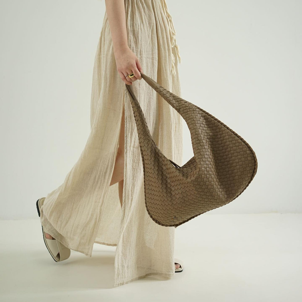 Sophia™ | Elegante Lederschultertasche