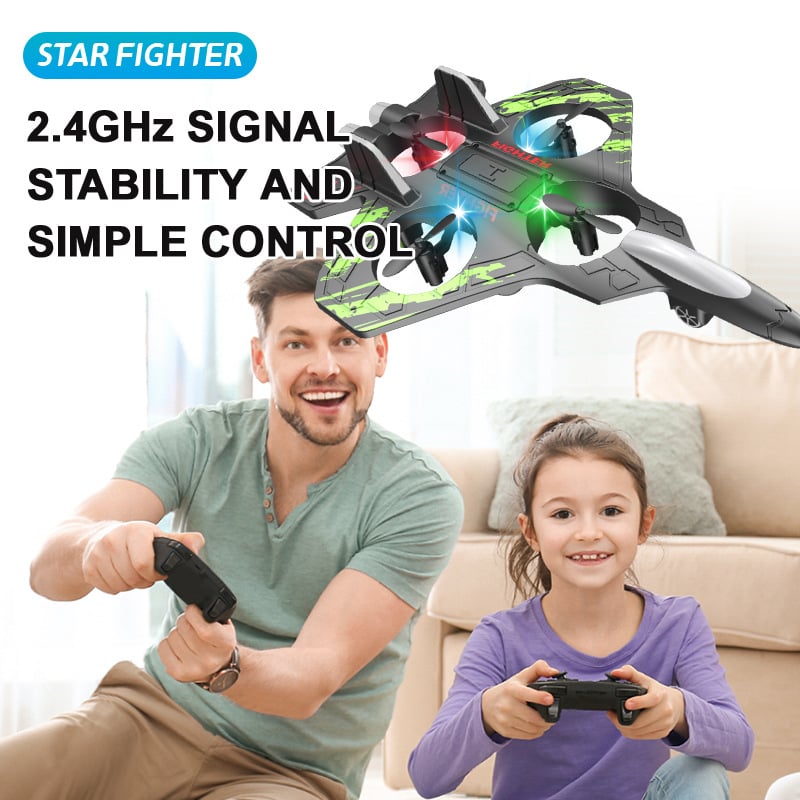 SkyBlaze™ RC-Flugzeug | LED-Lichter | 2,4 GHz Steuerung | Einfache Flugmanöver