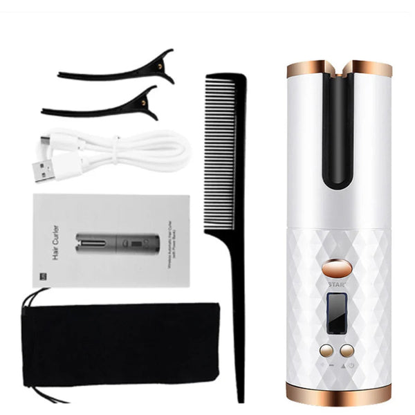 Twirluxe™ — Mühelose, salonperfekte Locken jederzeit und überall