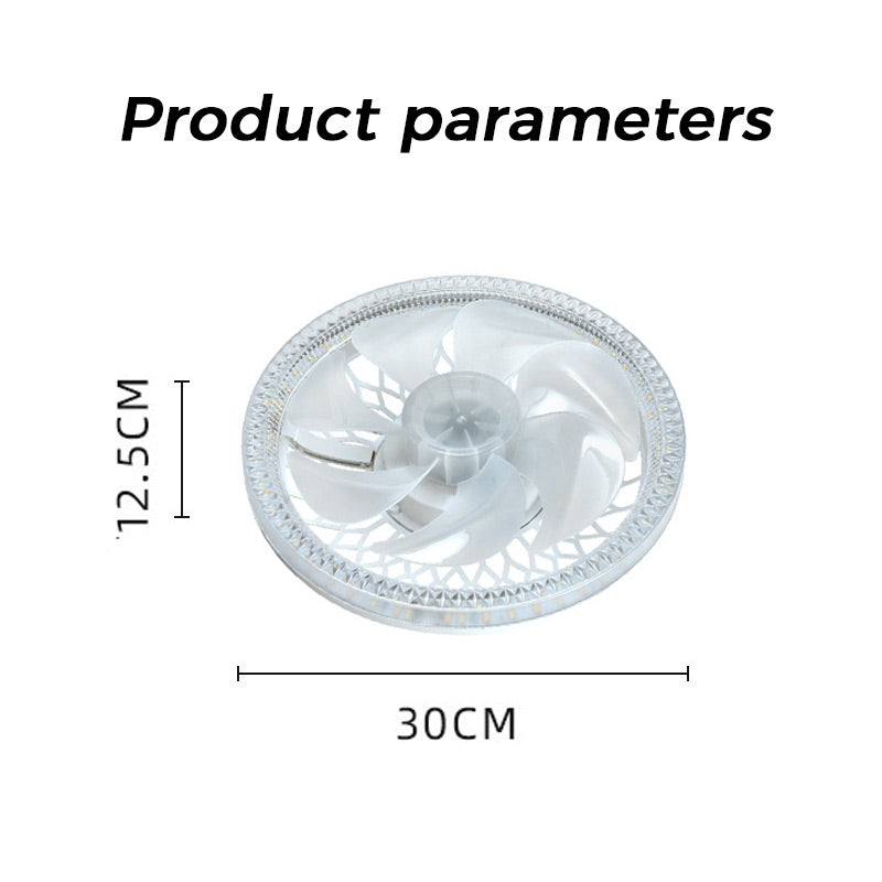 BreezeLite™ - 2-in-1 Leise Einstellbare Ventilatorlampe mit Fernbedienung