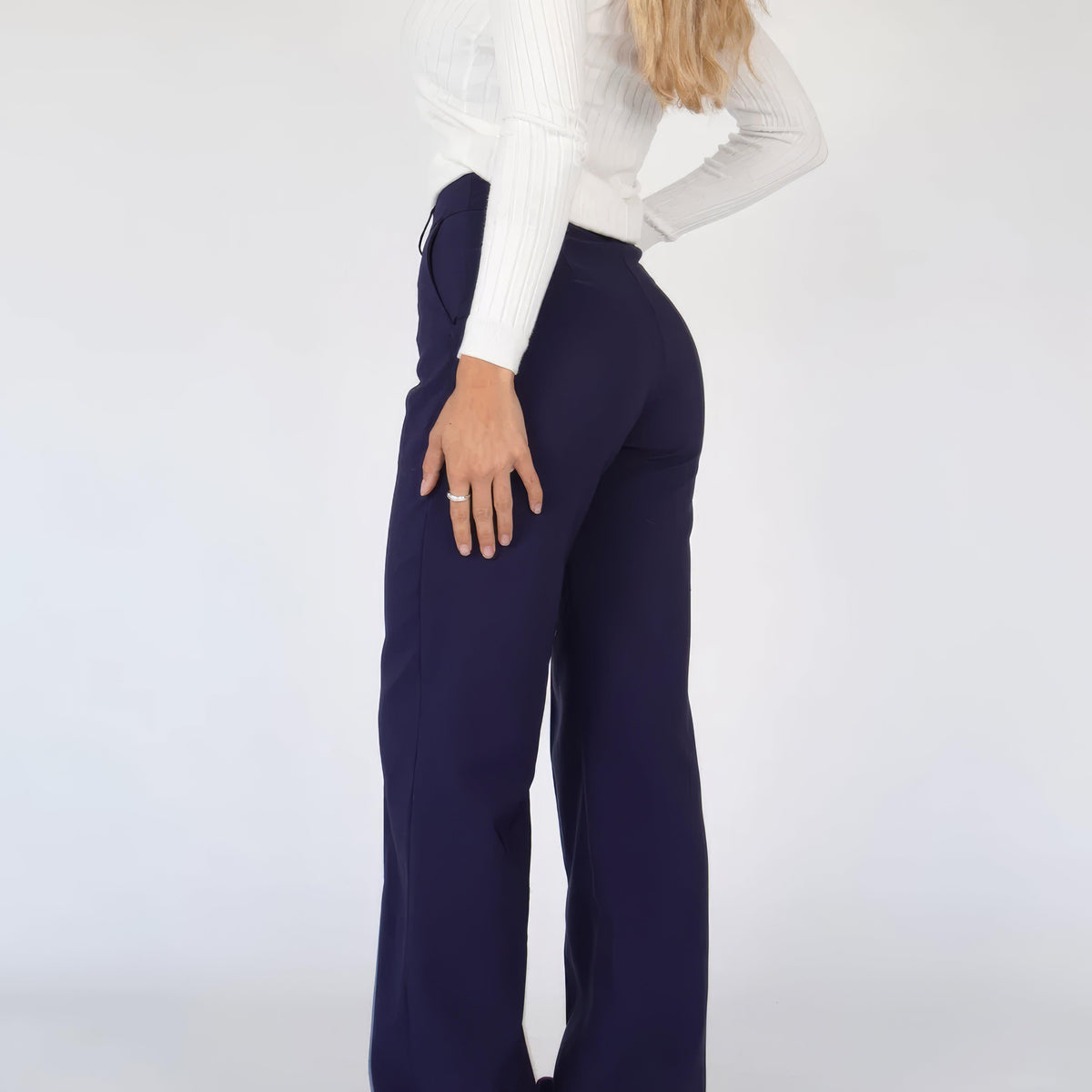 Sophia™ | Ausgestellte Hose mit hoher Taille
