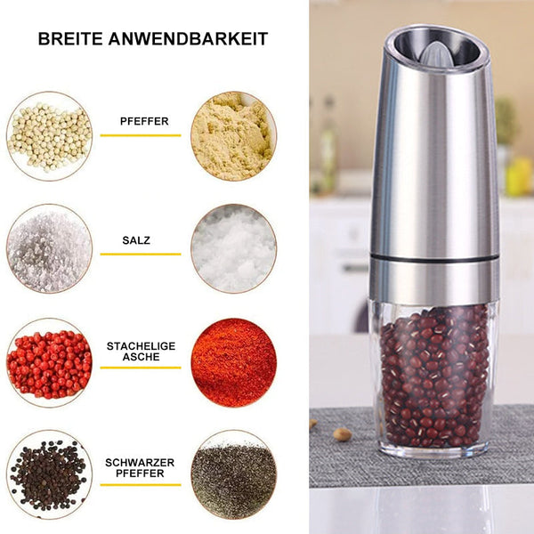 GraviGrind™ - Elektrische Salz- und Pfeffermühle