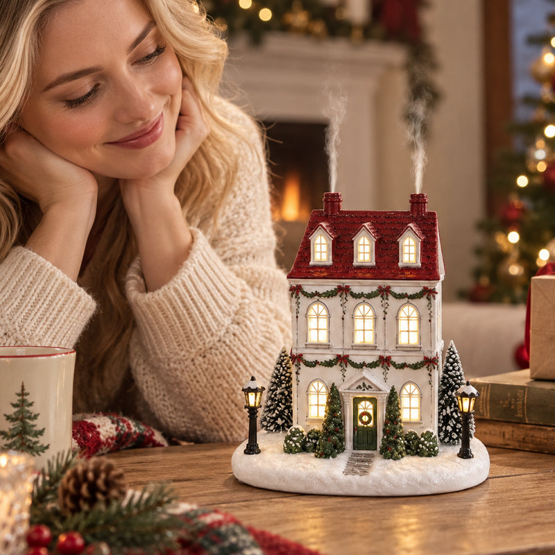 WeihnachtsZauber™ Weihnachtshaus mit Aroma-Diffusor