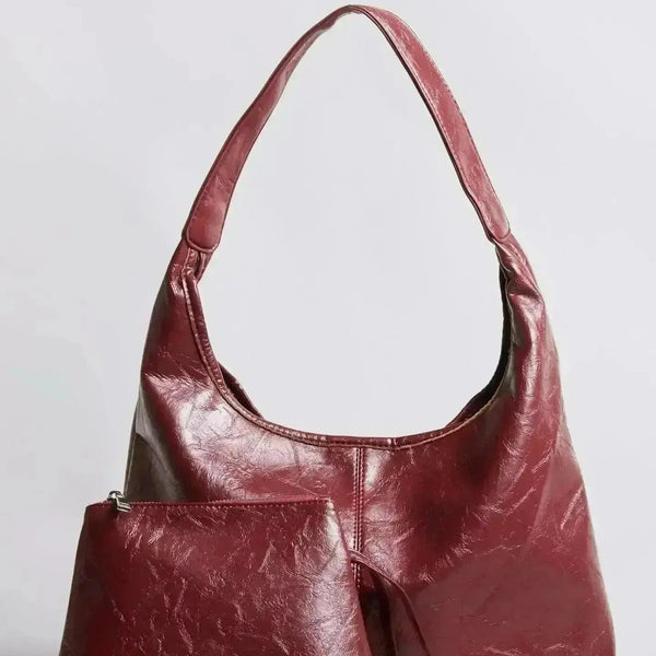 LederCharme™ Elegante Damen-Schultertasche in Vintage-Optik